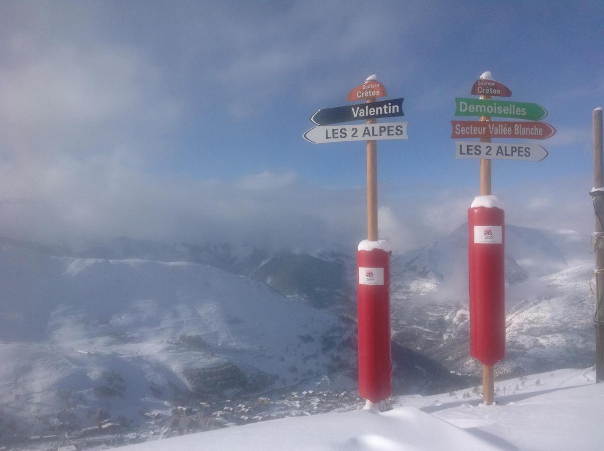 Hotel Valentin Pied Des Pistes Les Deux Alpes Ngoại thất bức ảnh